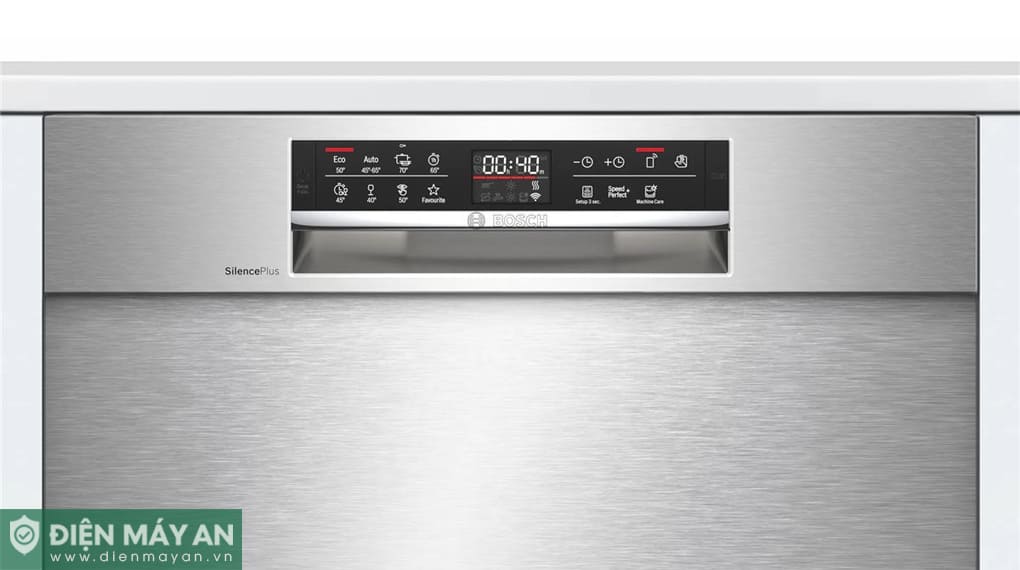 Máy rửa bát bán âm Bosch Serie 6 SMU6ECS57E